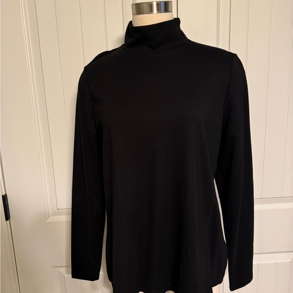 Cabi Tailored Turtleneck #4367 Black Size L - EUC - Picture 7 of 13